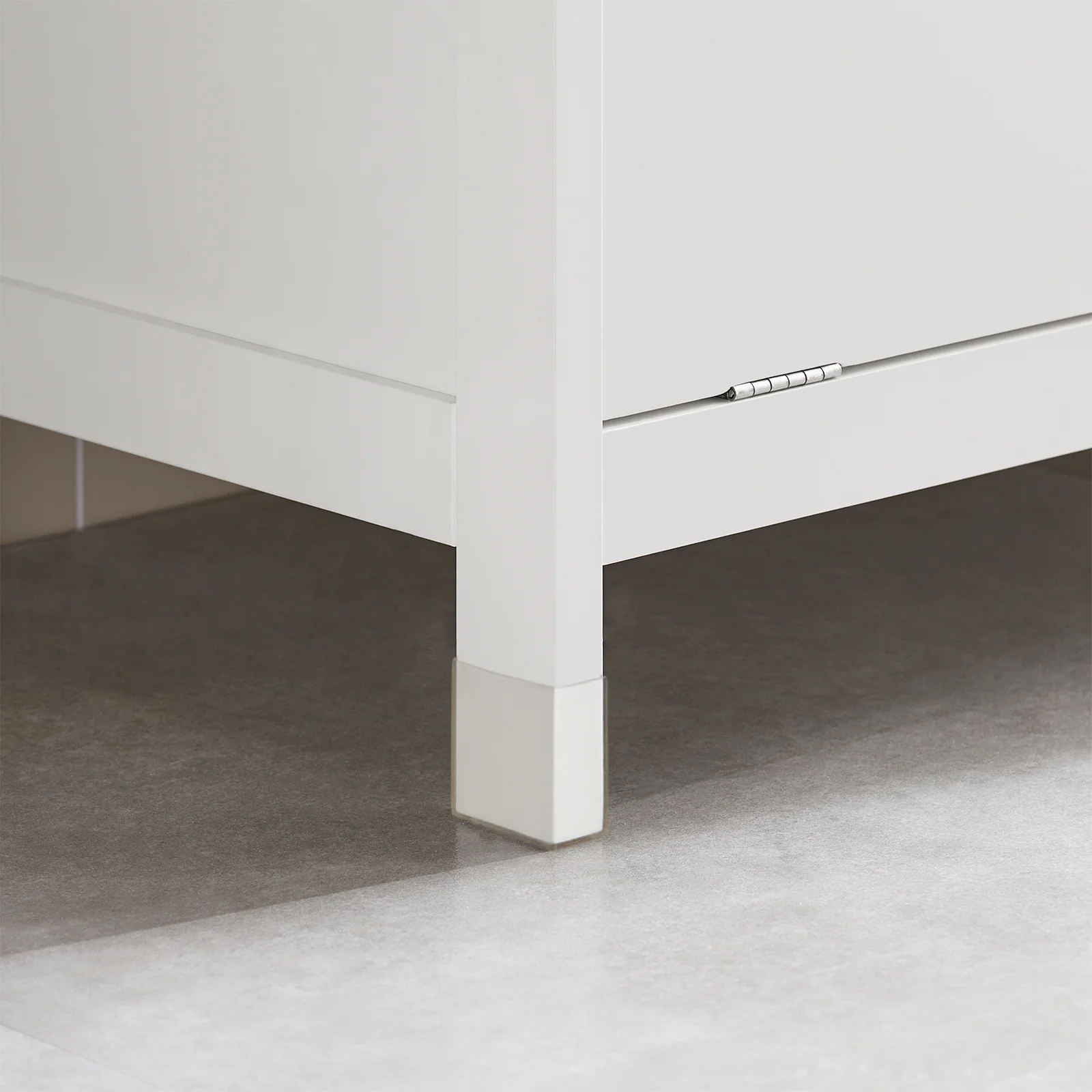 SoBuy BZR77-W Badkamerkast met Kantelbare Wasmand, Badkamermeubel met Waskast, Lage Kast, Staande Kast - Image 13