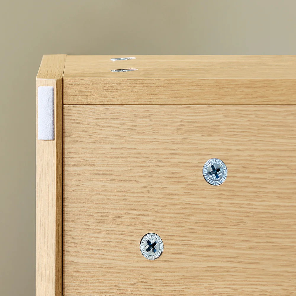 SoBuy BZR198-N Hangkast voor wastafel met spiegel, wastafelmeubel met spiegel, wastafelset met spiegel, handwaskast met spiegel, houtkleur - Image 10