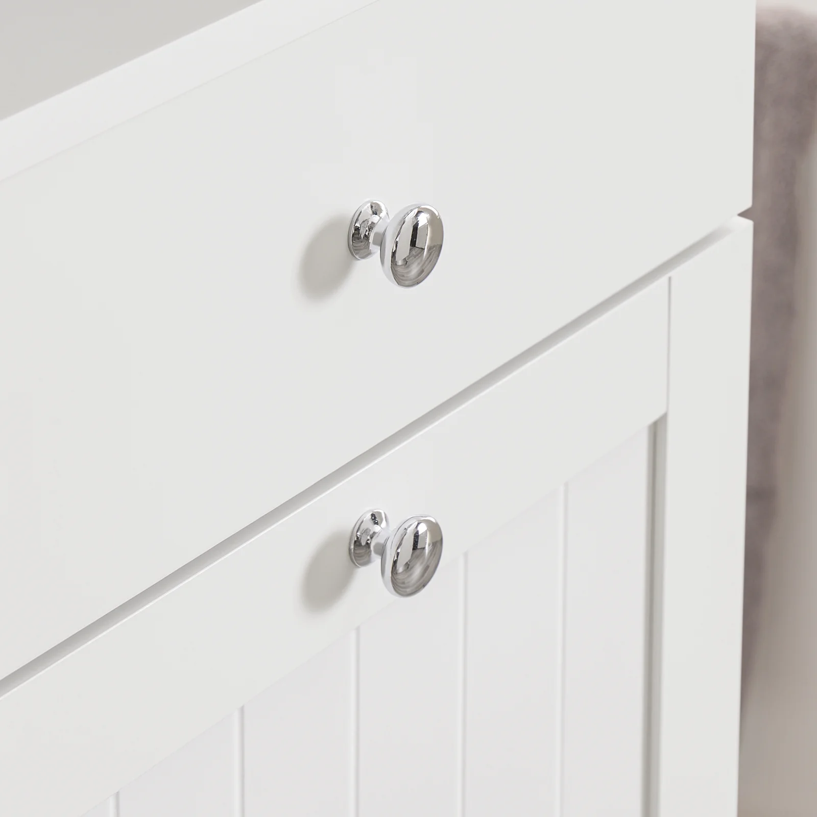 SoBuy BZR216-W Badkamerzuil met wasmand, badkamermeubel, 40 x 38 x 180 cm, met lade en verstelbare plank, kleine opbergkast, ruimtebesparend, ideaal voor toilet, toilet - Image 11