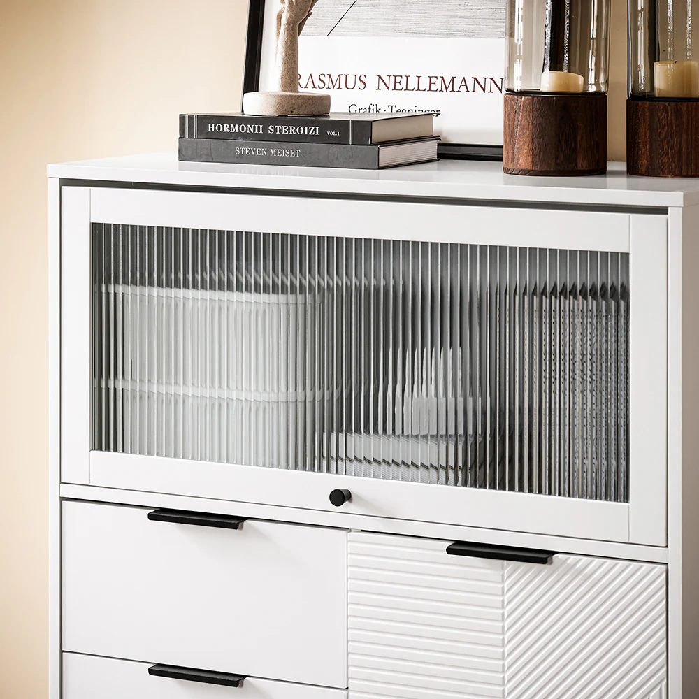 SoBuy FSB94-W Dressoir keukenkast gangkast buffet keukencommode opbergkast - Image 11