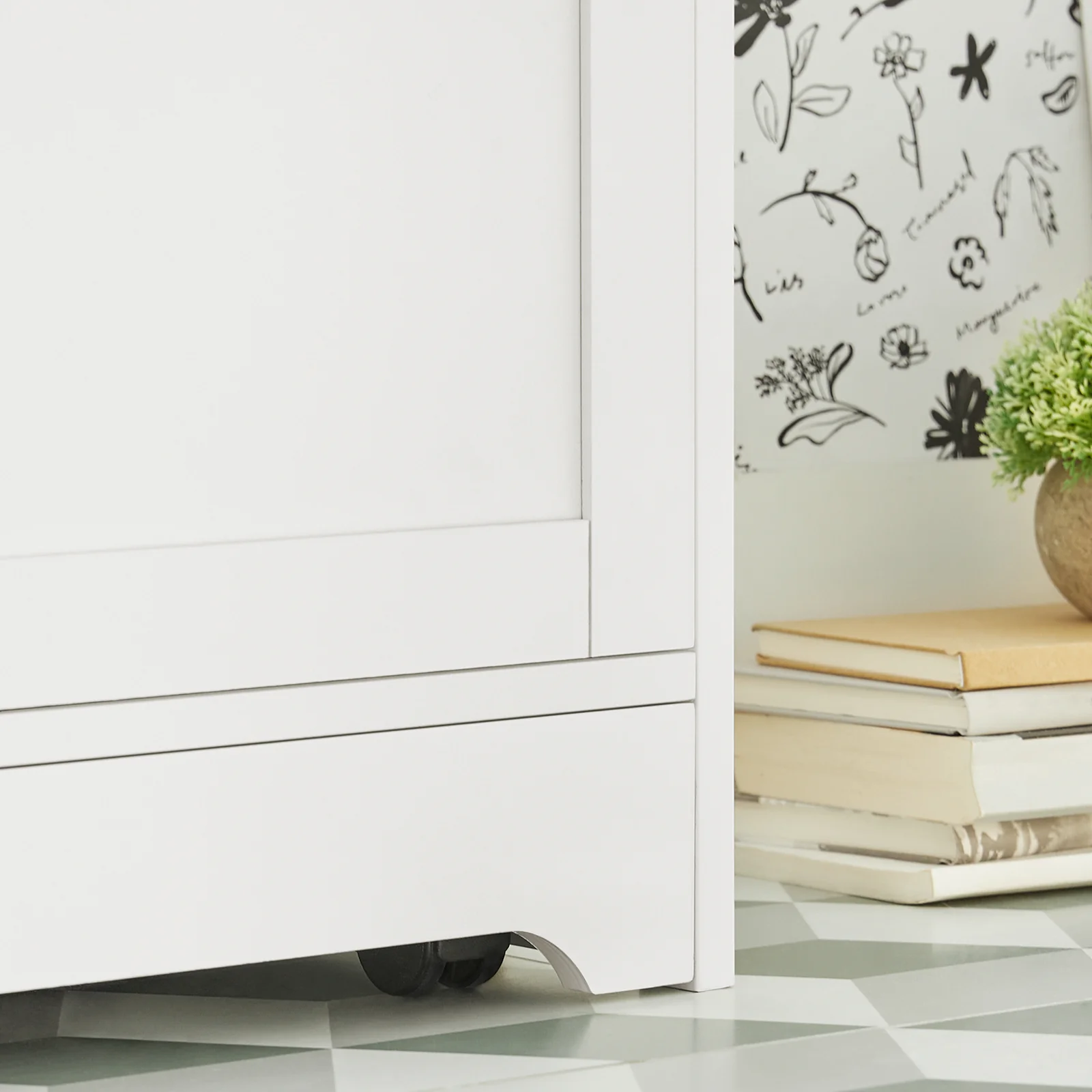 SoBuy FSR136-W Kattenhuis, Katten Bench, Kattenbak Kast, kattenbakkast, Schoenenbank, Schoenenrek, Schoenenkruk - Image 10