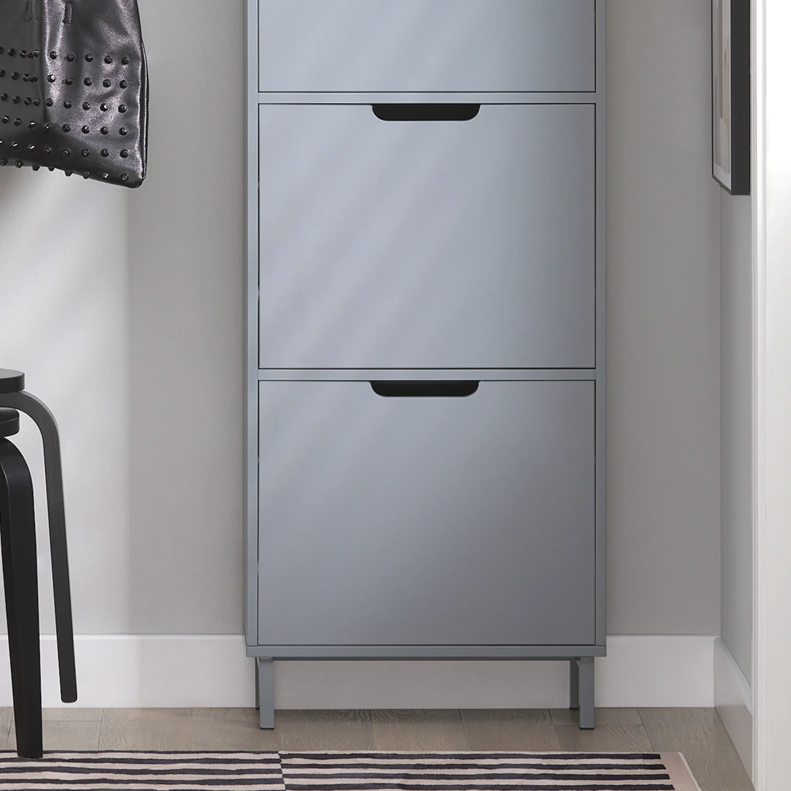 SoBuy FSR151-H-HG Schoenenkast met 3 Kleppen, Schoenencommode, Schoenenrek, Schoenenkist, Gangkast, Opbergkast voor Schoenen - Image 6