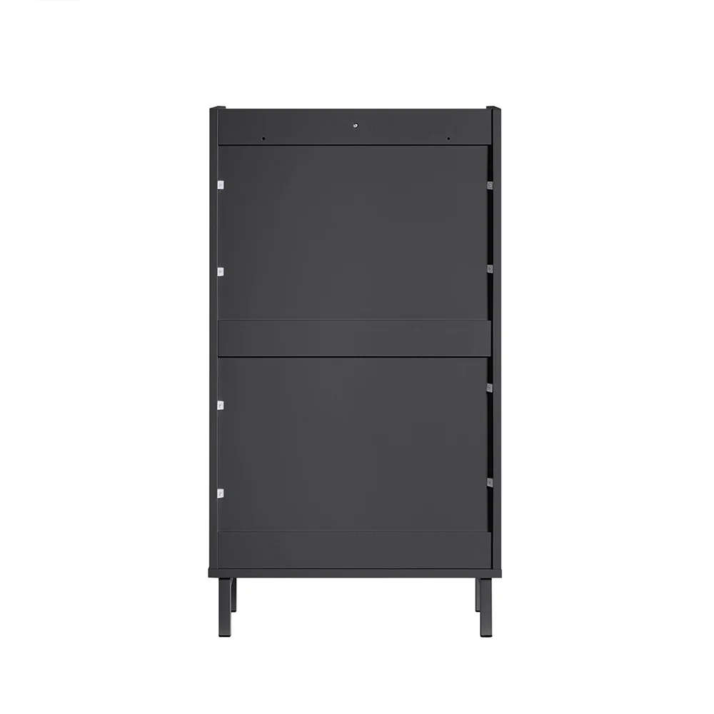 Pre-order SoBuy FSR151-SCH Schoenenkast met 2 Kleppen, Schoenencommode, Schoenenrek, Schoenenkist, Gangkast, Opbergkast voor Schoenen - Image 5