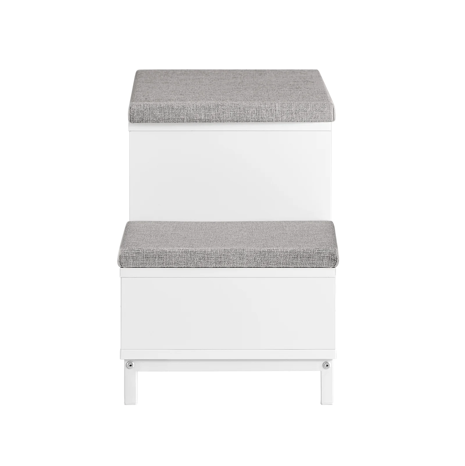 SoBuy FSR172-W Schoenenkast met Zitbank – Schoenenbank voor de Hal met 2 Kussens, 2 Deuren en 1 Lade – Draagvermogen 181 kg, Wit, 100×35×42 cm  [Ontworpen voor het hele gezin] - Image 13