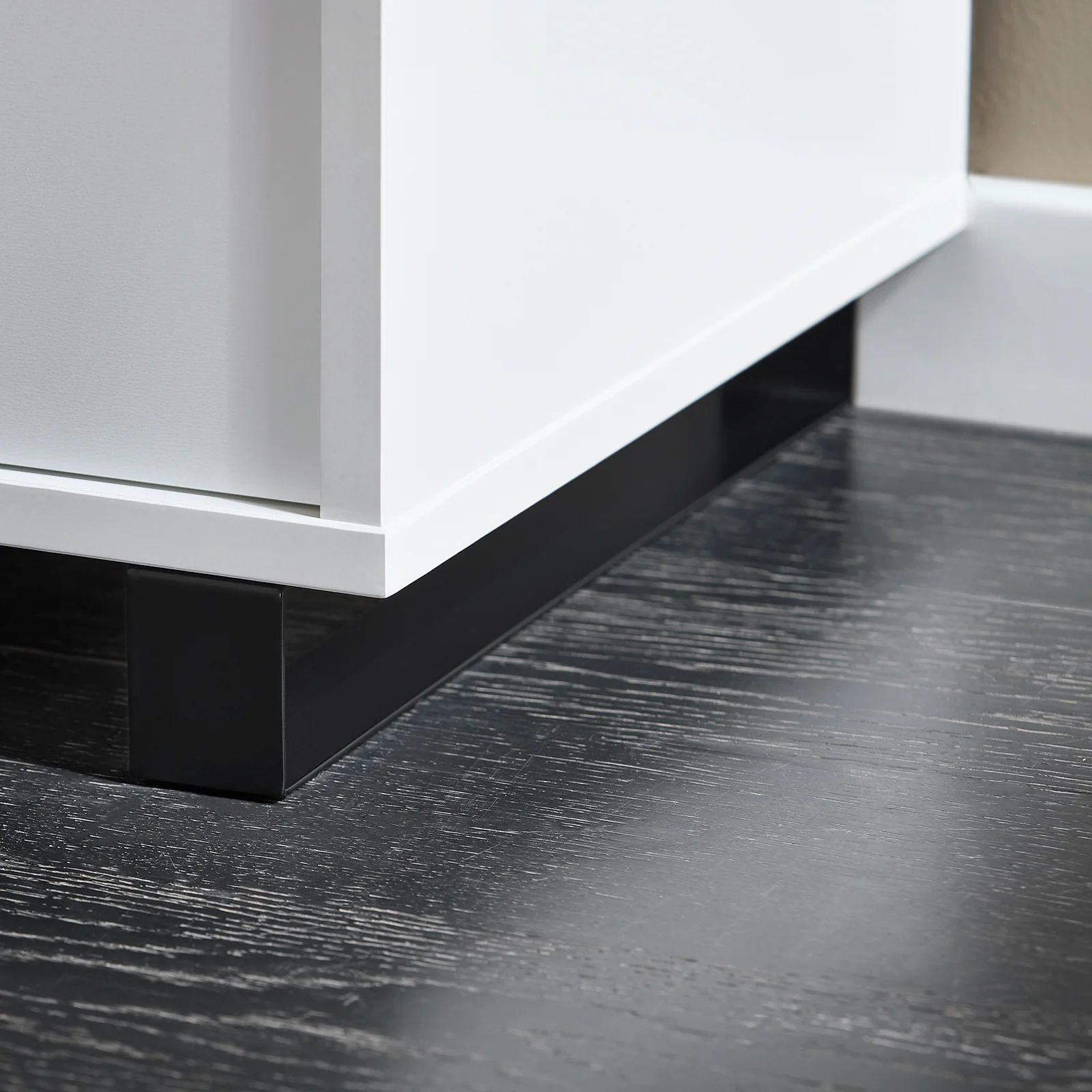 SoBuy FSR176-W Schoenbank met zitvlak schoenenkast schoenenrek met zitbank plankbank schoenenkist zitcommode smal wit - Image 9