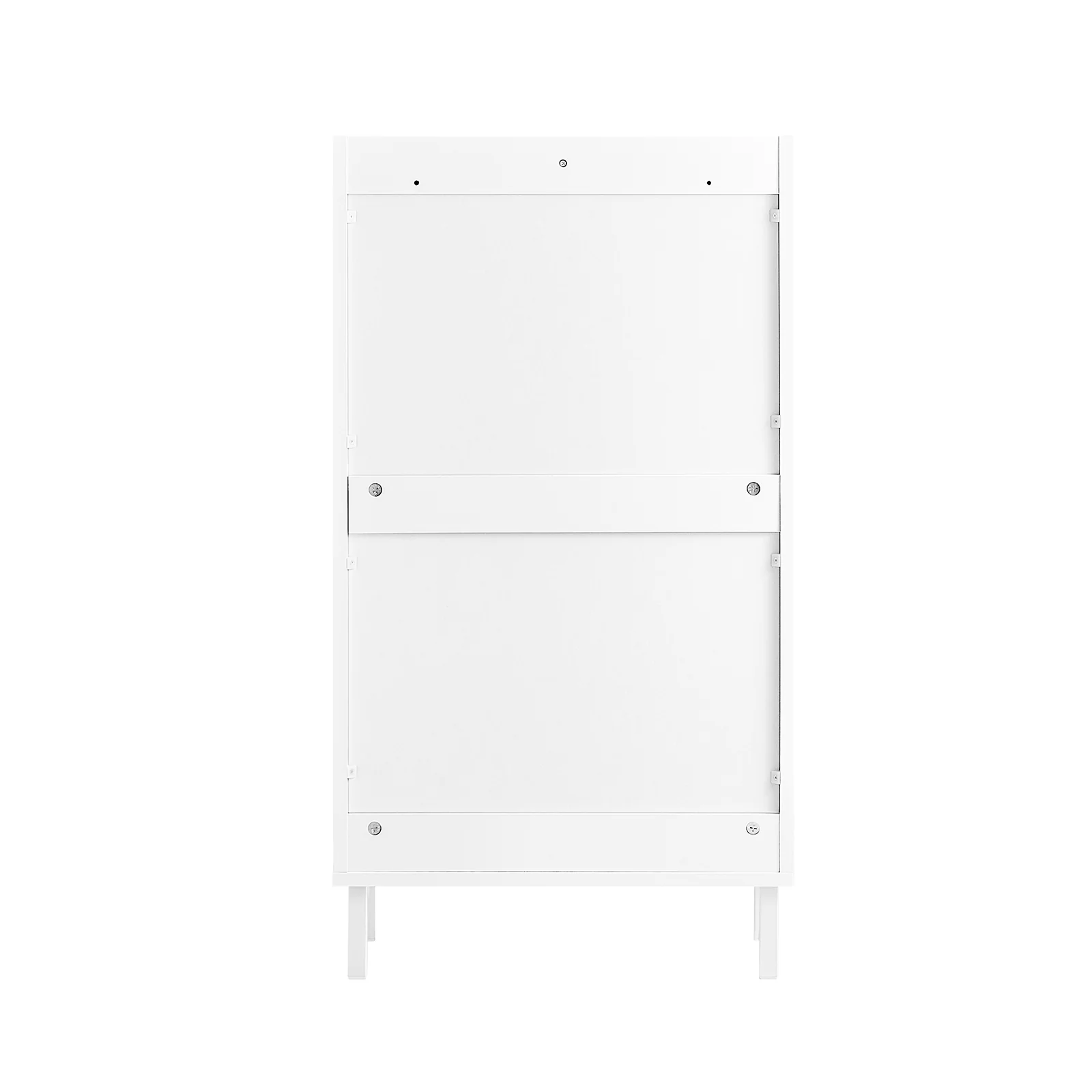 Pre-order SoBuy FSR177-W Smalle Schoenenkast met 2 Kleppen – Moderne Entree Schoenenopberger van MDF, Compact & Ruimtebesparend, 50x19x90 cm, Wit - Image 10