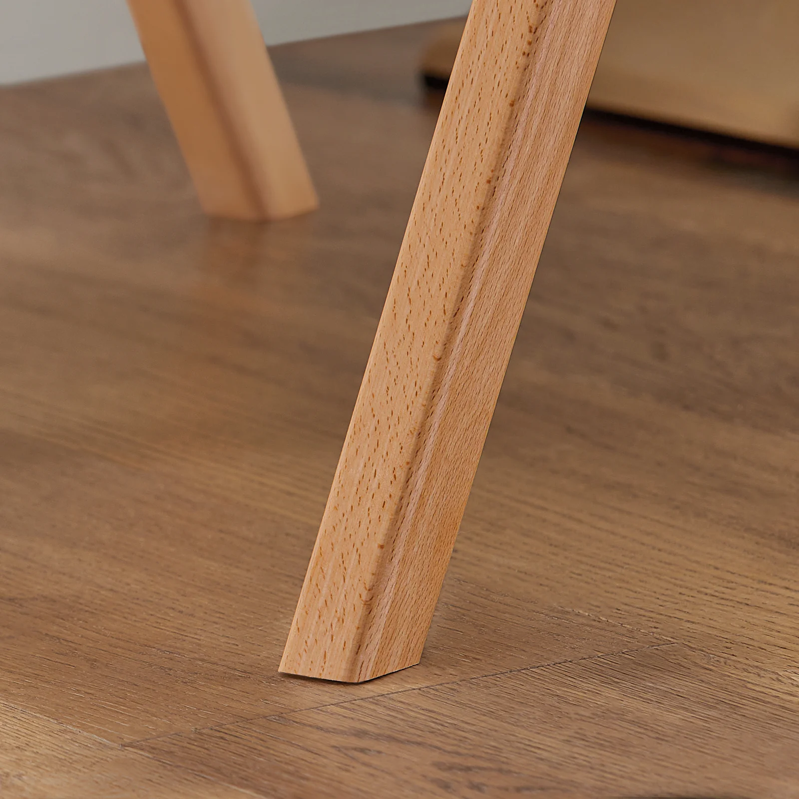 SoBuy FST92-SG Vouwstoel met Ergonomisch Kussen van Hout - Compacte Keuken- en Bureaustoel voor Eetkamer of Woonkamer, Perfect voor Kleine Ruimtes, Donkergrijs - Image 11