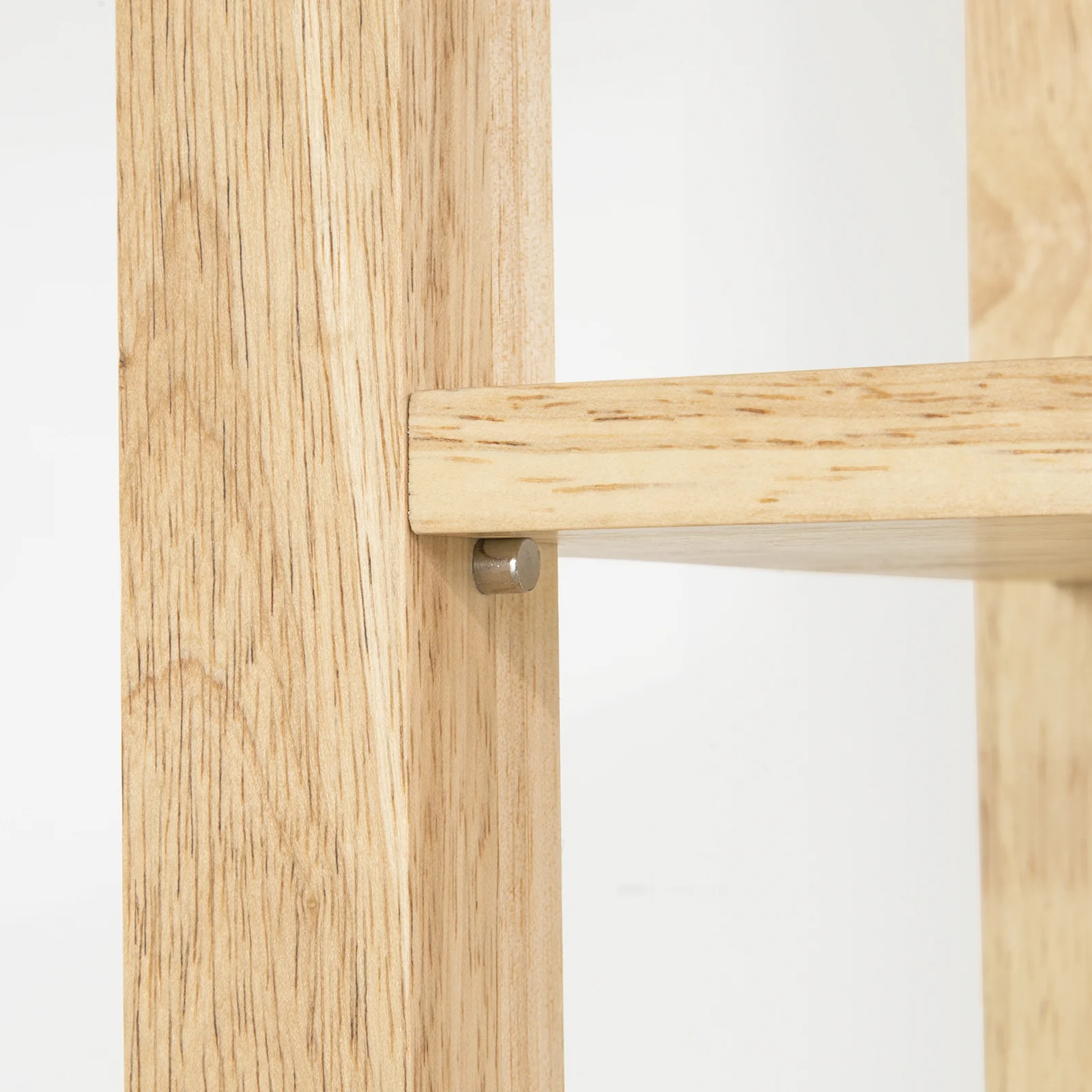 SoBuy FWT70-N Opklapbare Eettafel met Zijplanken, Rubberwood Eettafel, Opklapbare Eettafel, Houten Tafel - Image 10