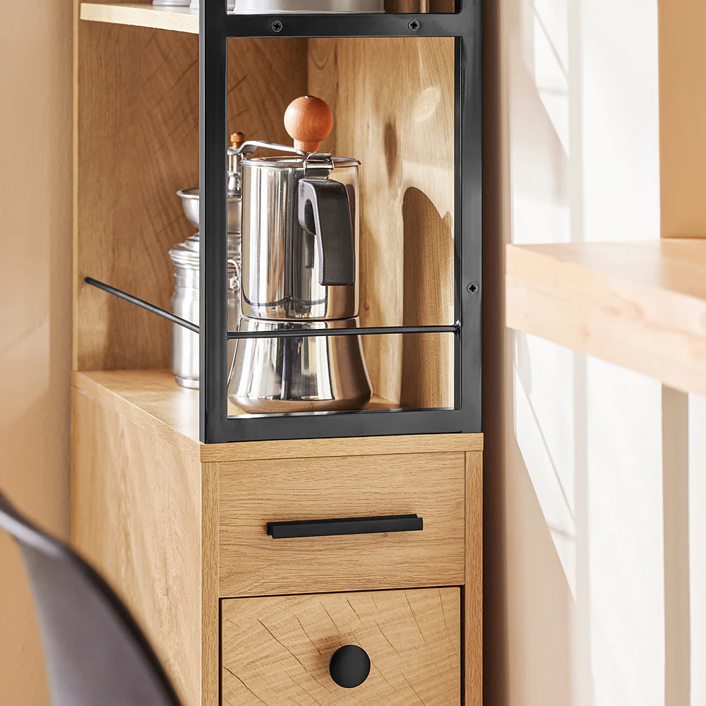 Pre-order SoBuy NSR13-N Mobiele Opslagwagen voor Kleine Ruimtes – Multifunctionele Keuken- en Badkamerwagen met Wielen (20x40x170 cm) - Image 7