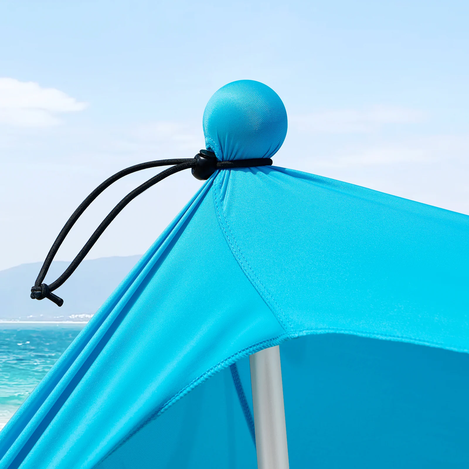 SoBuy OZT02-HB Strand Schuilplaatsen Lycra Polyester Anti UV UPF 30, Draagbare Strandtent, Strandparasol, Strandluifel met Draagtas - Image 8